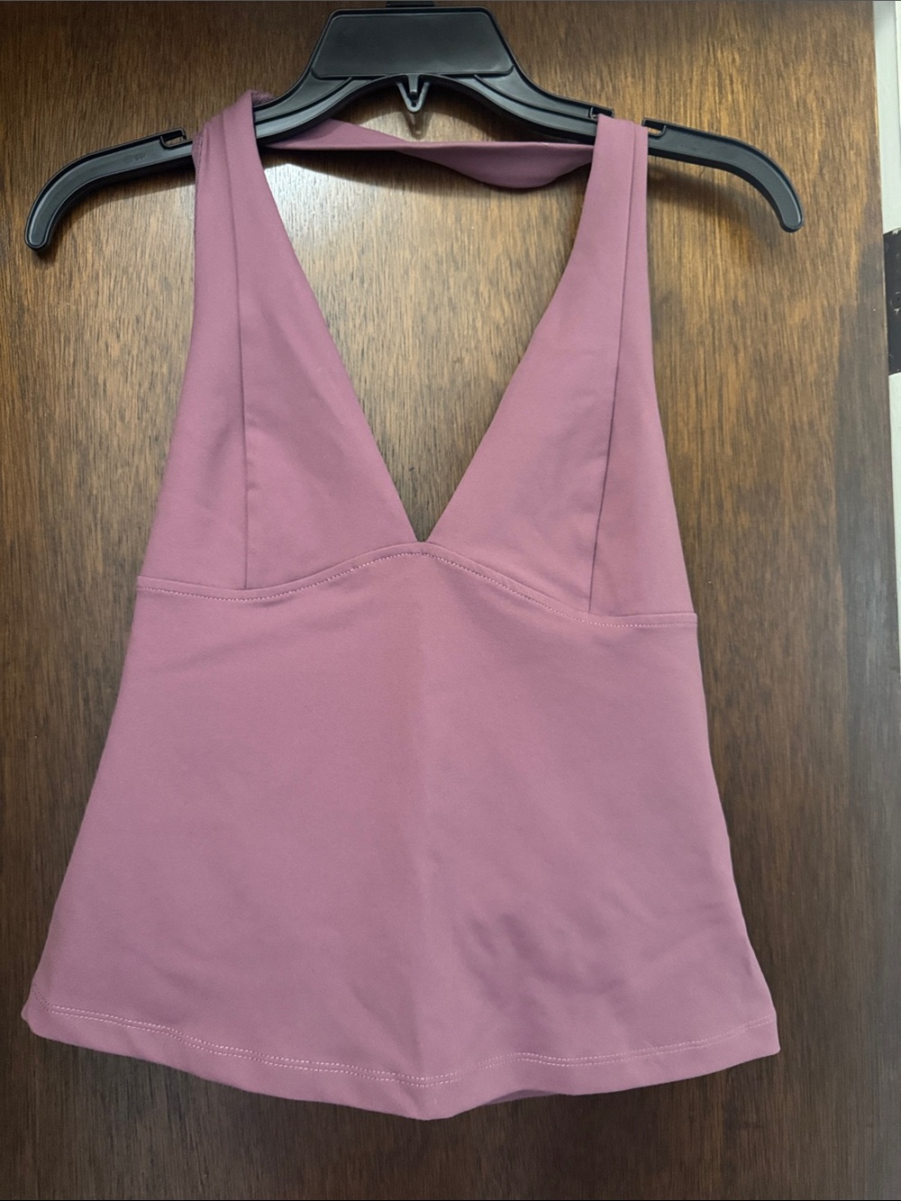 Free People Dusty Purple Halter Tank Top